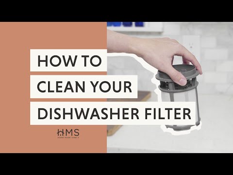 A Step-by-Step Guide to Cleaning a Dishwasher Filter