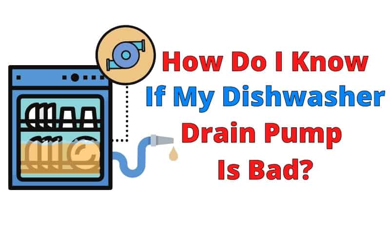 Common signs of a faulty dishwasher pump