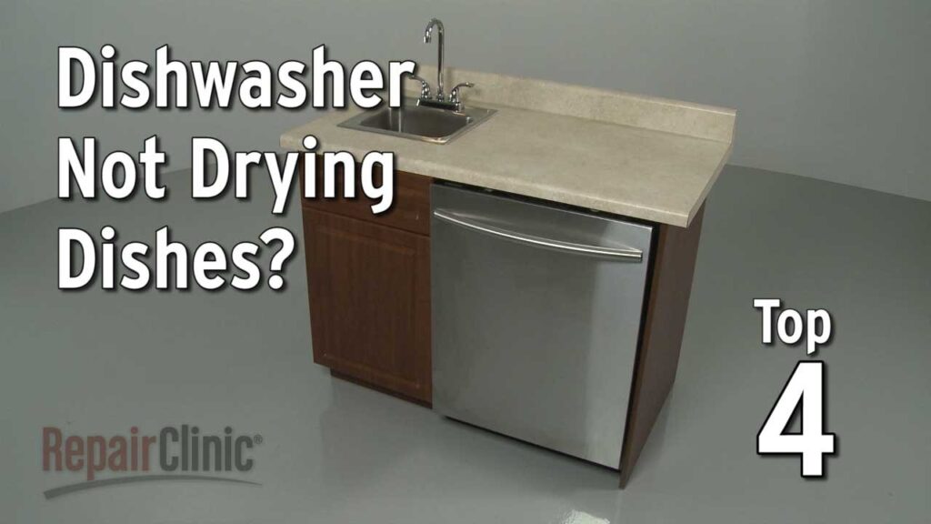 How to Troubleshoot a Dishwasher with Drying Issues