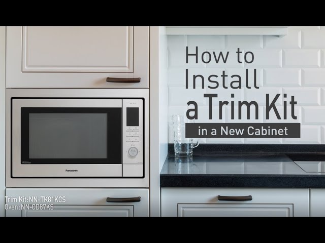 Installing a Trim Kit: A Guide for Your Microwave