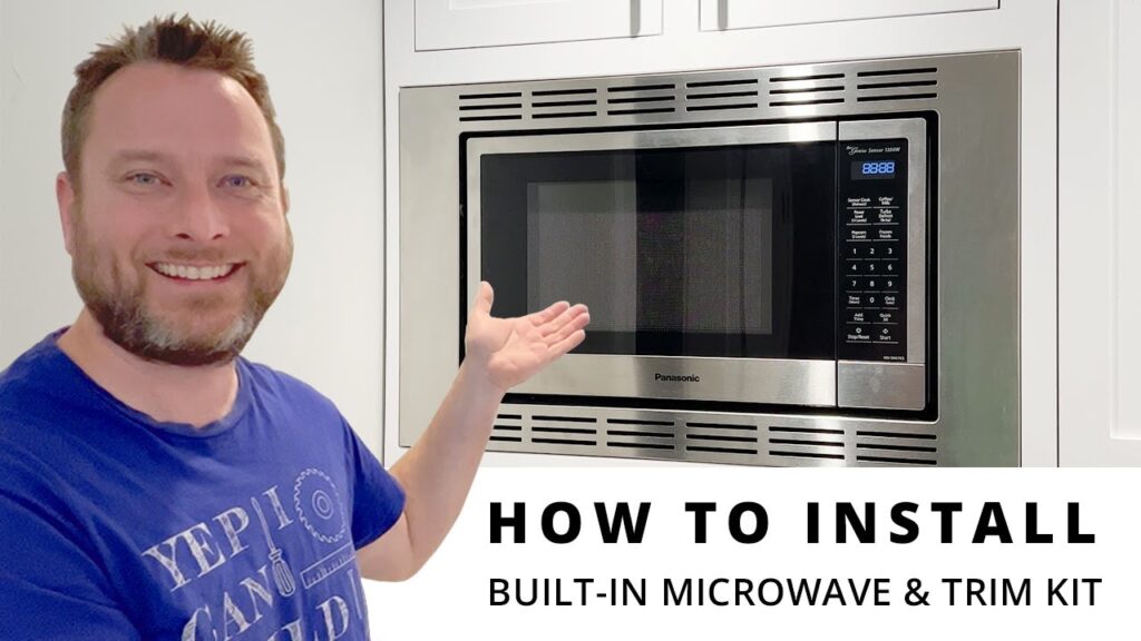 Installing a Trim Kit: A Guide for Your Microwave