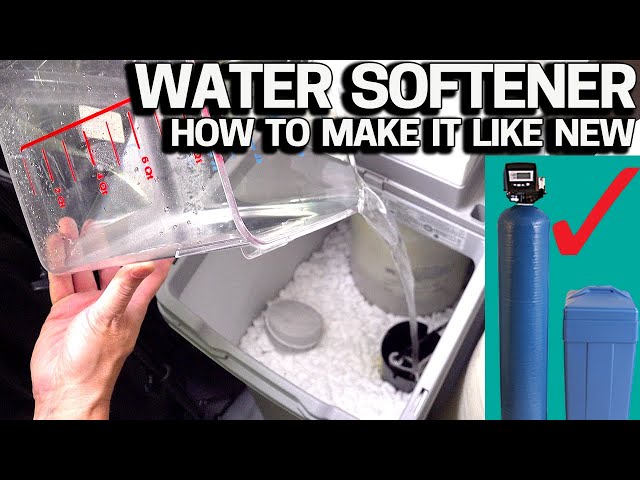 Tips for Cleaning and Maintaining a Water Softener System