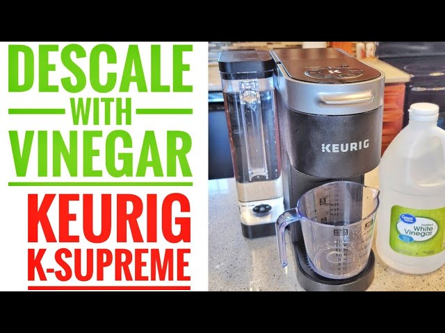 Can I Use Vinegar To Descale My Coffee Maker?