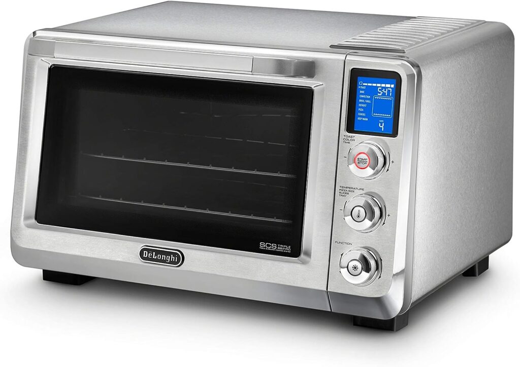 DeLonghi Livenza 0.8 cu ft. Stainless Steel Digital True European Convection Oven