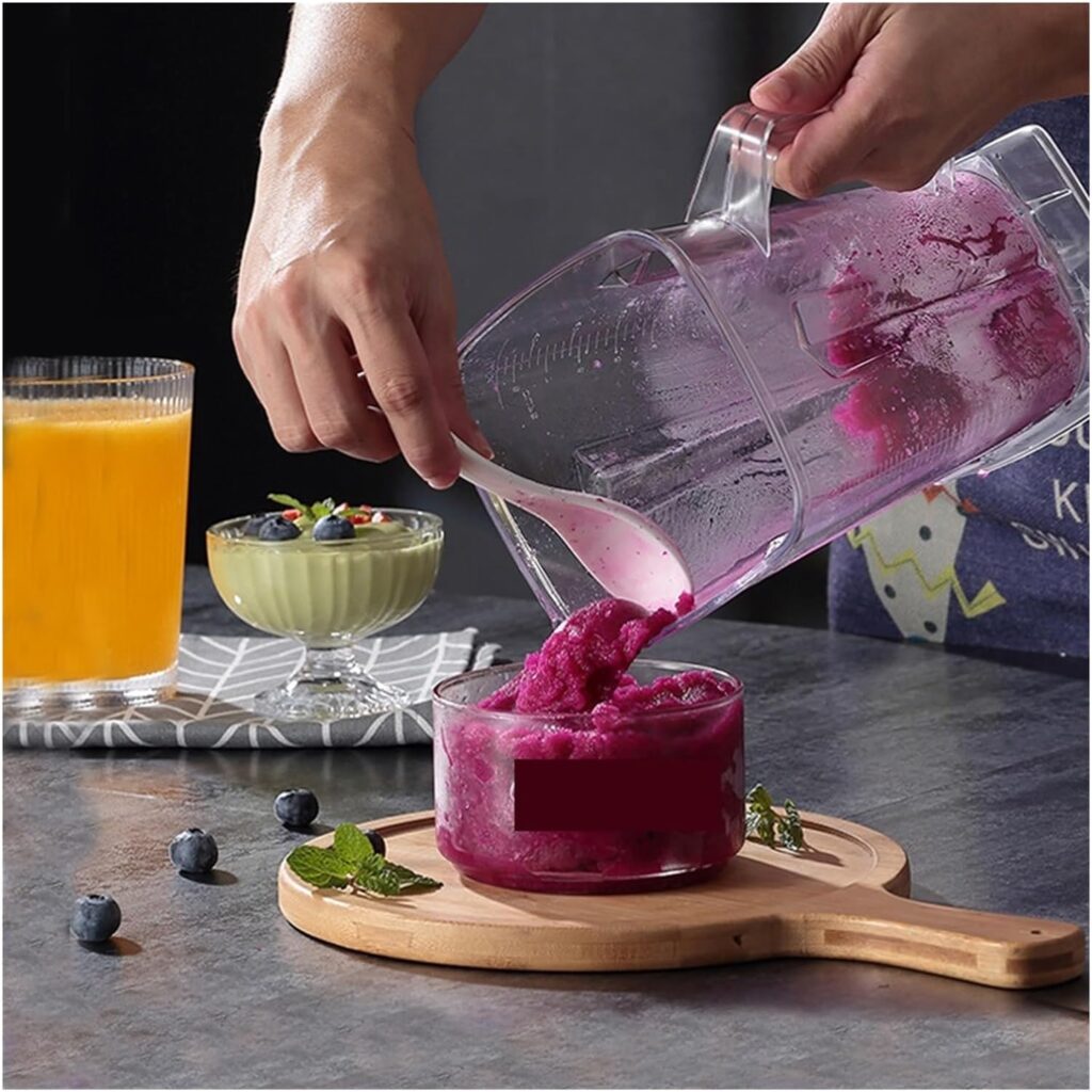 Electric Powerful Stationary Blender Kitchen Mixer Smoothie Fresh Juice Blender Food Processors Home Appliance (Color : D)