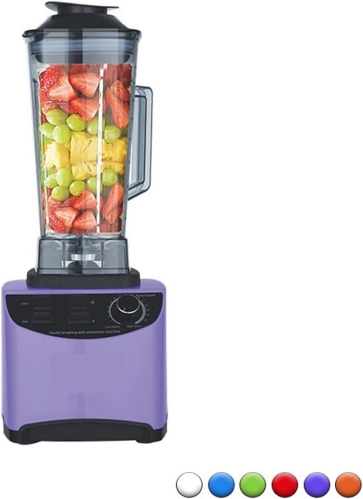 Electric Powerful Stationary Blender Kitchen Mixer Smoothie Fresh Juice Blender Food Processors Home Appliance (Color : D)