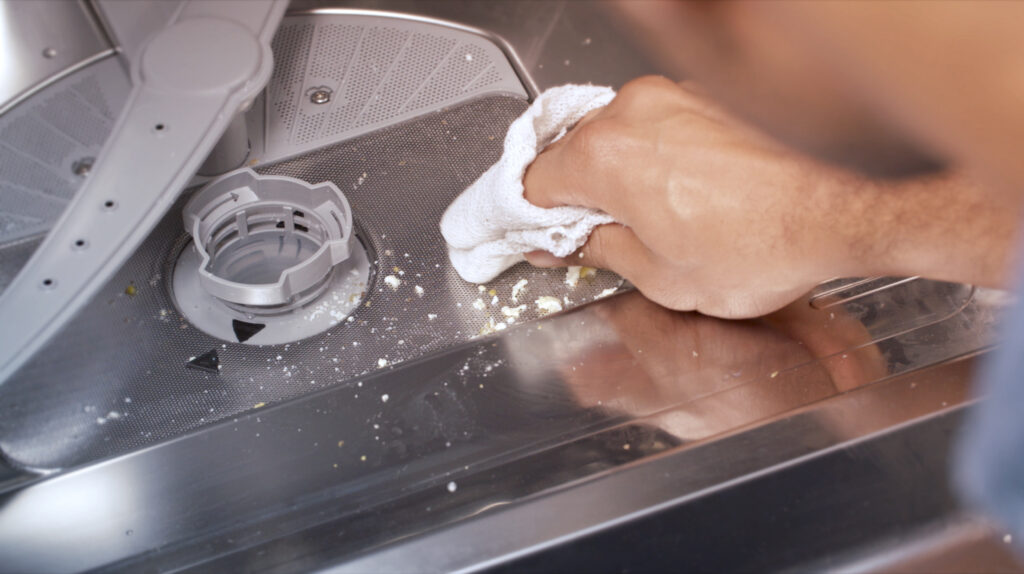 How Do I Clean The Interior Of My Dishwasher?