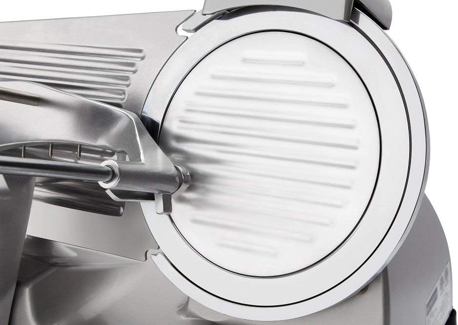 BESWOOD 9 Premium Chromium-plated Steel Blade Electric Deli Meat Cheese Food Slicer Commercial and for Home Use 240W BESWOOD220