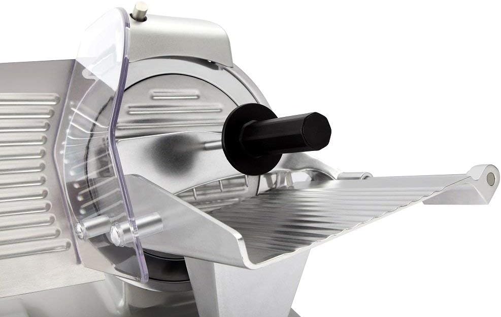 BESWOOD 9 Premium Chromium-plated Steel Blade Electric Deli Meat Cheese Food Slicer Commercial and for Home Use 240W BESWOOD220