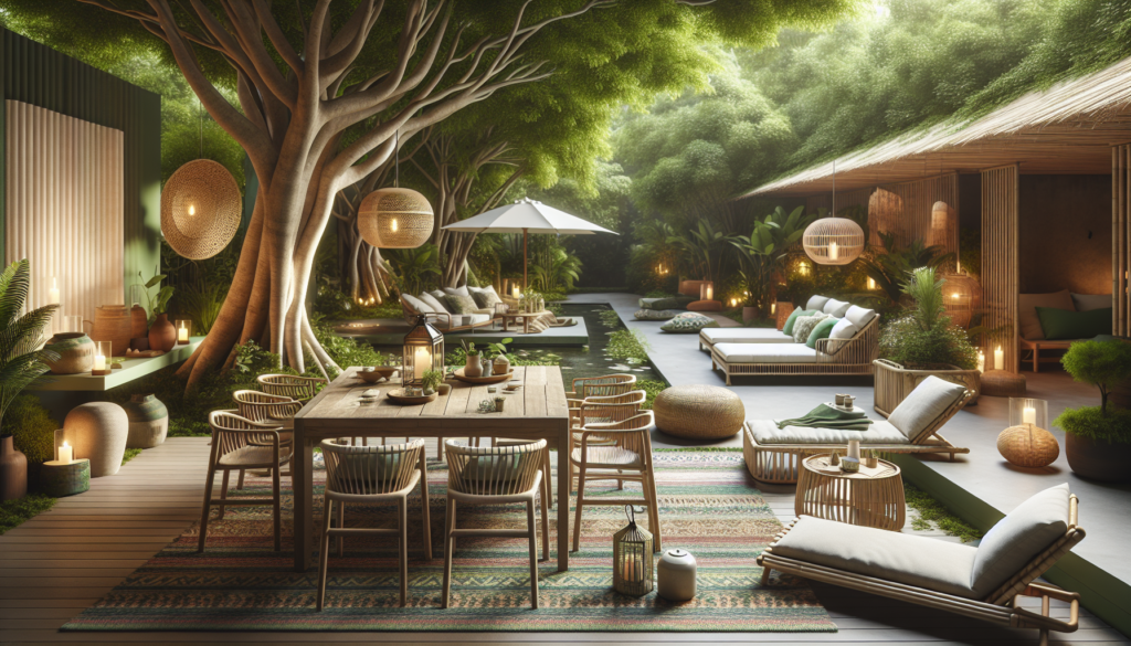 Are There Sustainable Options For Outdoor Furniture And Accessories?