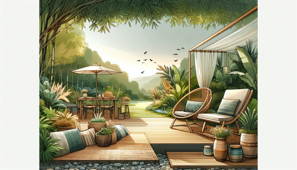 Are There Sustainable Options For Outdoor Furniture And Accessories?