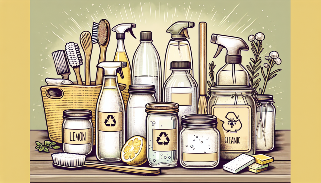 Can I Find Sustainable Alternatives For Home Cleaning Products And Supplies?