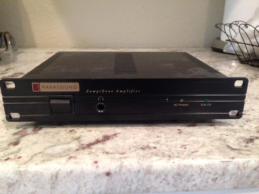 Parasound Zamp Zone Amplifier V.2-2 Channel Sound Amp- Model 02757